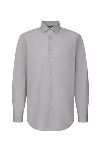 SEIDENSTICKER Business-Hemd Druck Dunkelblau Regular Fit