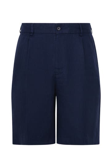 SEIDENSTICKER Stoffhose Uni Dunkelblau Straight
