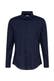 Business-Hemd Uni Dunkelblau Slim Fit
