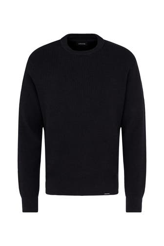 SEIDENSTICKER Pullover Uni Dunkelblau