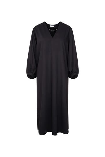 SEIDENSTICKER Casual-Kleid Uni Schwarz