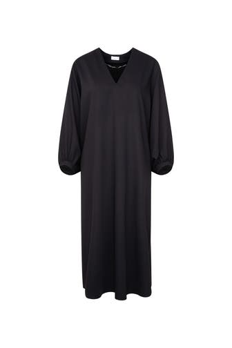 SEIDENSTICKER Casual-Kleid Uni Schwarz