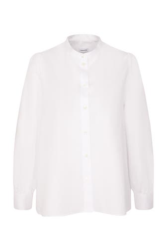 SEIDENSTICKER Business-Bluse Uni Weiß
