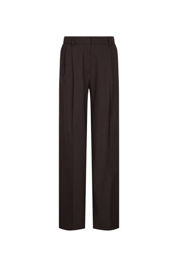 SEIDENSTICKER Business-Hose Uni Braun Straight