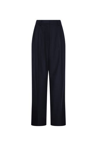 SEIDENSTICKER Business-Hose Flanell Dunkelblau Straight