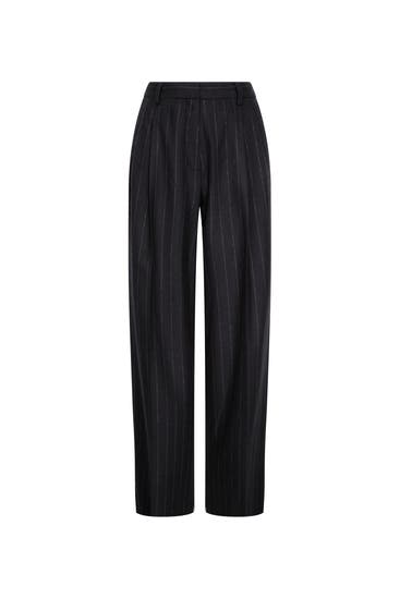 SEIDENSTICKER - Business-Hose Flanell Grau Straight