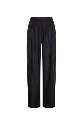 SEIDENSTICKER Business-Hose Flanell Grau Straight