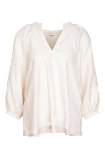 SEIDENSTICKER - Business-Bluse Uni Ecru
