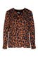 Business-Bluse Druck Braun