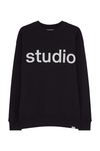 SEIDENSTICKER Sweatshirt Druck Dunkelblau