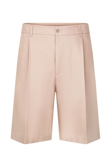 SEIDENSTICKER Stoffhose Uni Beige Straight
