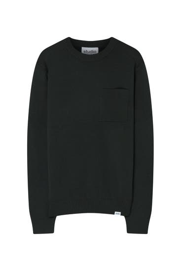 SEIDENSTICKER - Pullover Uni Grün