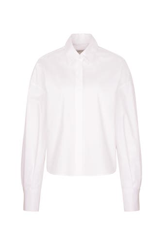 SEIDENSTICKER Business-Bluse Uni Weiß