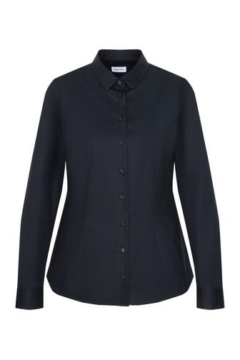 SEIDENSTICKER Business-Bluse Uni Schwarz