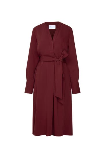 SEIDENSTICKER Casual-Kleid Uni Rot