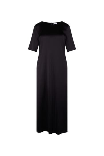 SEIDENSTICKER Casual-Kleid Uni Schwarz