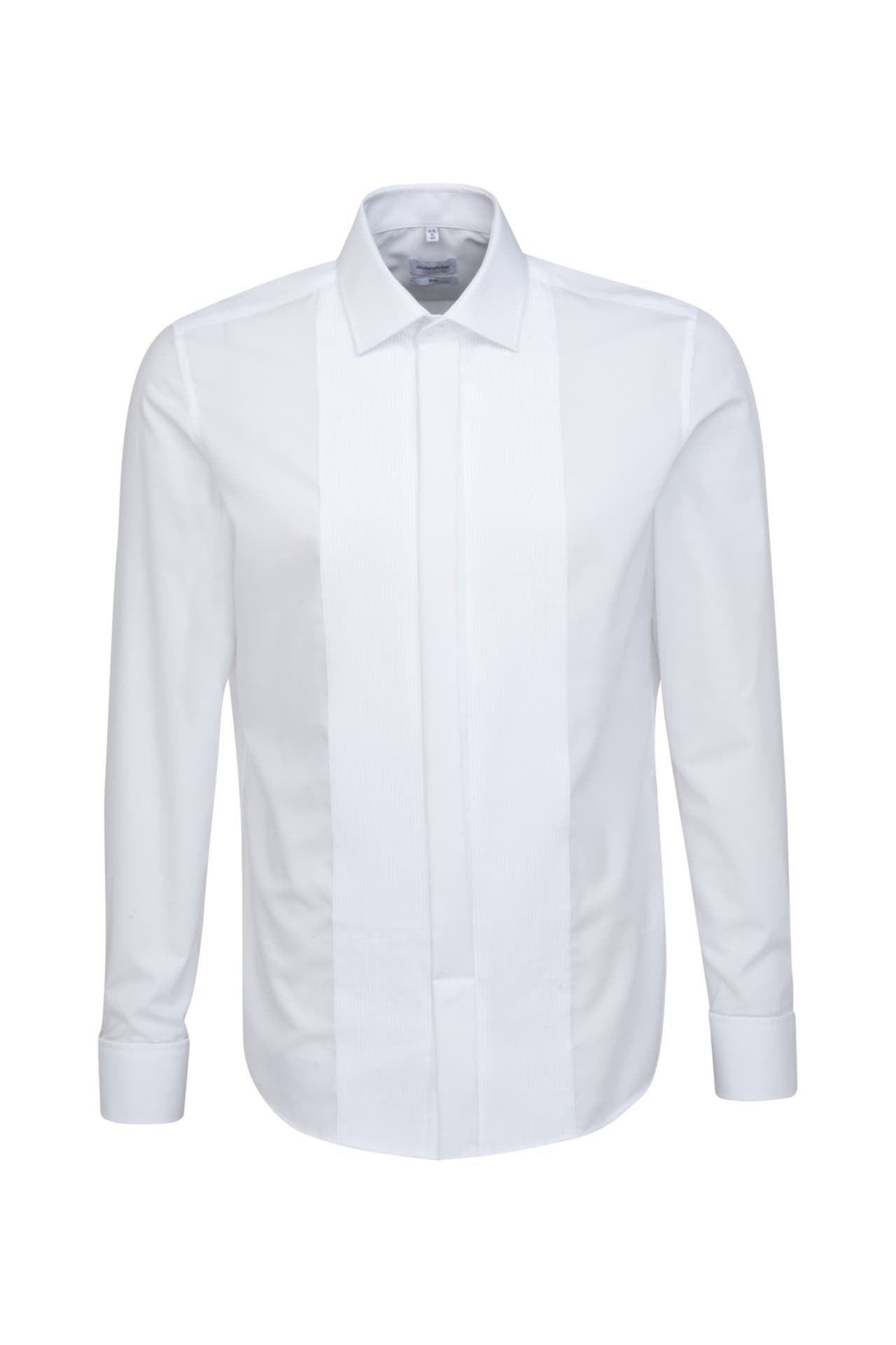 SEIDENSTICKER Business-Hemd Uni Weiß Slim Fit, Bild 1
