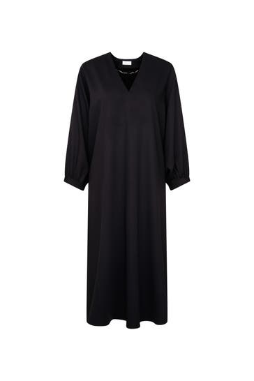 SEIDENSTICKER Casual-Kleid Uni Schwarz