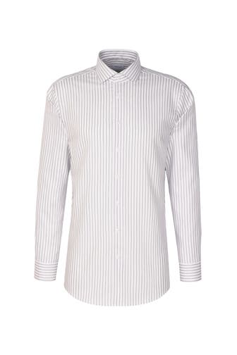 SEIDENSTICKER Business-Hemd Streifen Mittelblau Regular Fit