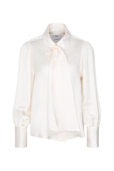 SEIDENSTICKER - Business-Bluse Uni Ecru