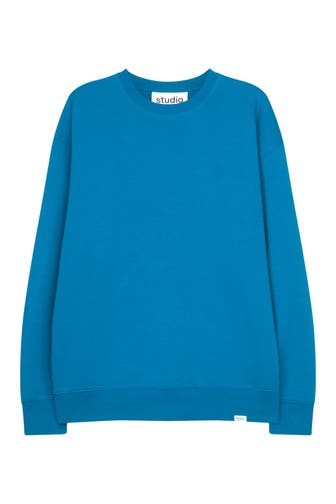 SEIDENSTICKER Sweatshirt Uni Türkis/Petrol