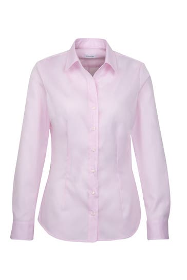 SEIDENSTICKER Business-Bluse Uni Rosa