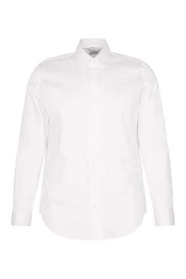 SEIDENSTICKER Business-Hemd Uni Weiß Extra Slim Fit