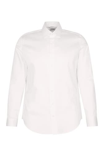 SEIDENSTICKER Business-Hemd Uni Weiß Extra Slim Fit