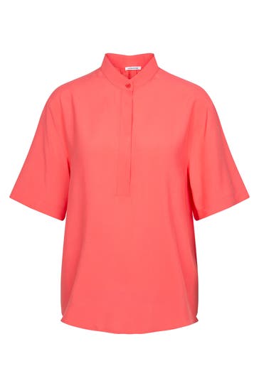 SEIDENSTICKER Business-Bluse Uni Rosa/Pink