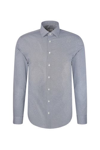 SEIDENSTICKER Business-Hemd Druck Hellblau Slim Fit