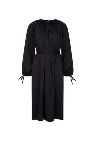 SEIDENSTICKER Casual-Kleid Uni Schwarz