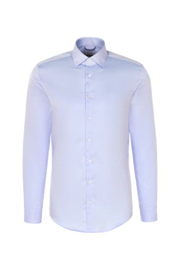 SEIDENSTICKER - Business-Hemd Uni Hellblau Extra Slim Fit