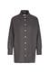 Business-Bluse Uni Melange Grau