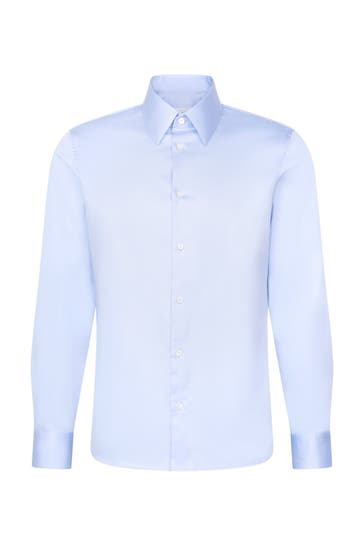 SEIDENSTICKER Business-Hemd Uni Hellblau Regular Fit