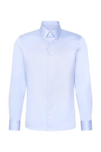 SEIDENSTICKER Business-Hemd Uni Hellblau Regular Fit