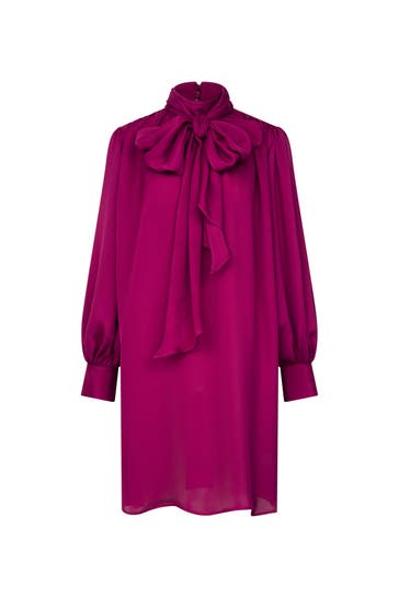 SEIDENSTICKER Casual-Kleid Uni Rosa