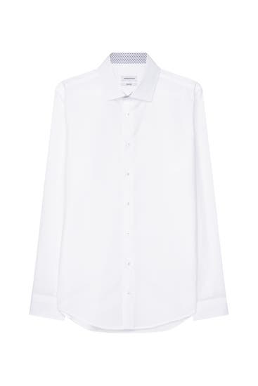 SEIDENSTICKER - Business-Hemd Uni Weiß Slim Fit