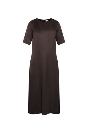SEIDENSTICKER Casual-Kleid Uni Braun