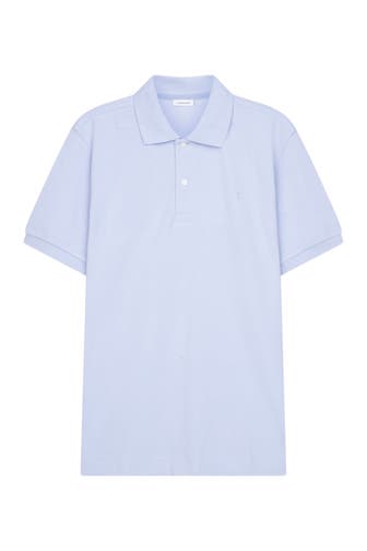SEIDENSTICKER Polo-Shirt Uni Hellblau