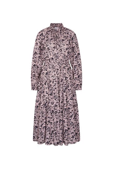 SEIDENSTICKER Casual-Kleid Druck Rosa