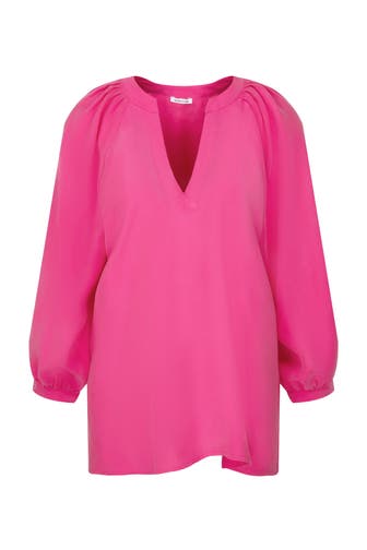SEIDENSTICKER Business-Bluse Uni Rot