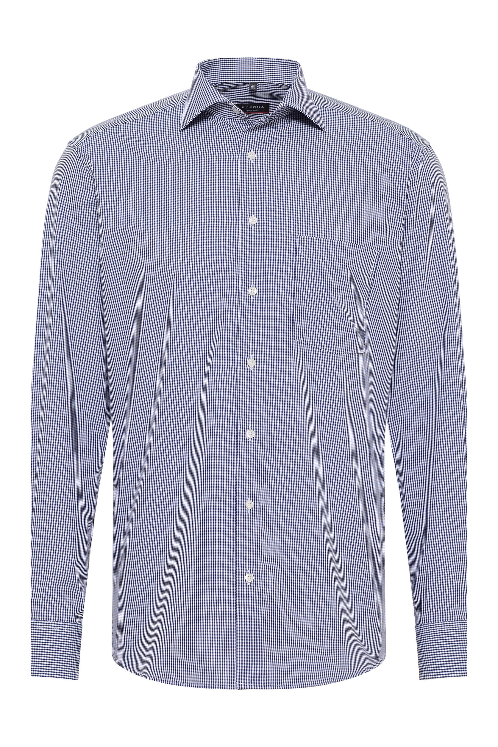 Dunkelblaues Casual-Hemd - Ella main image 0