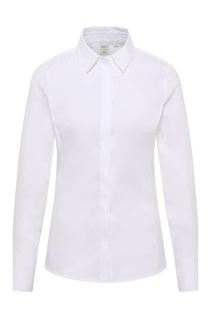 ETERNA Business-Bluse - weiß