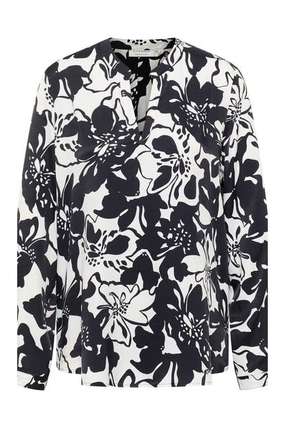 ETERNA Business-Bluse LOOSE FIT schwarz
