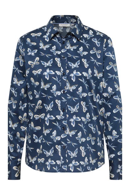 ETERNA Business-Bluse - navy