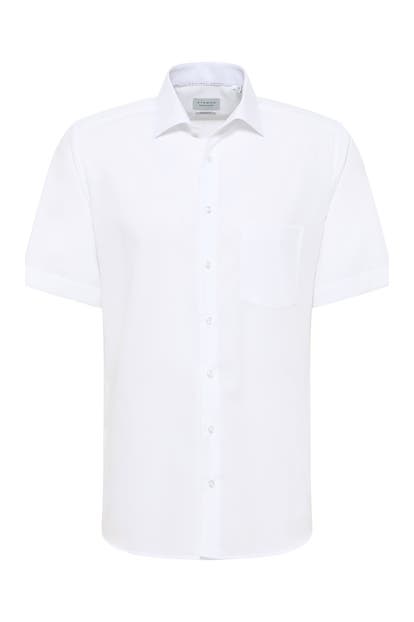 ETERNA Kurzarmhemd - weiß Modern Fit