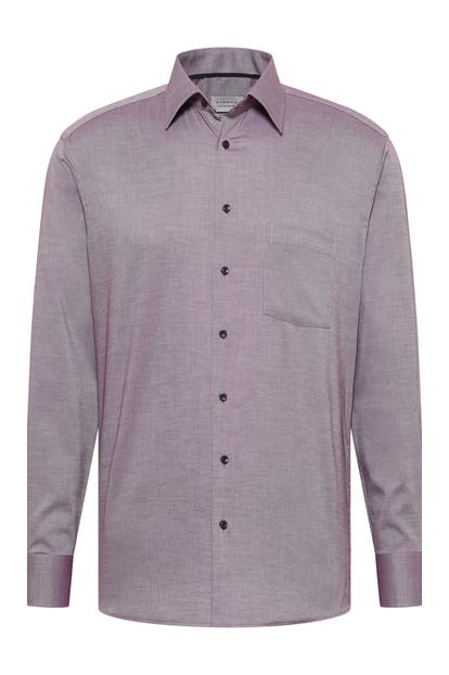 ETERNA Business-Hemd - weinrot Modern Fit