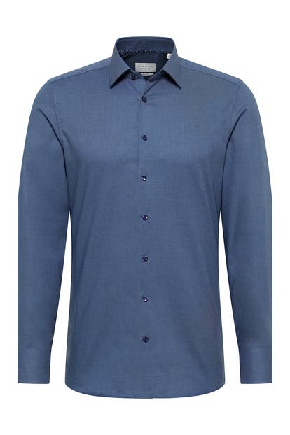 ETERNA Business-Hemd dunkelblau Slim Fit