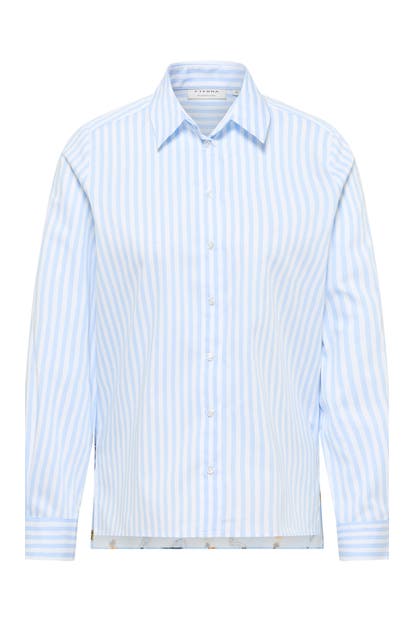 ETERNA Business-Bluse LOOSE FIT hellblau
