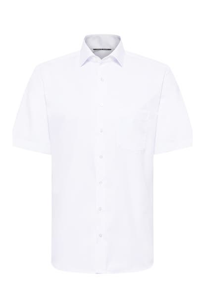 ETERNA Kurzarmhemd - weiß Modern Fit